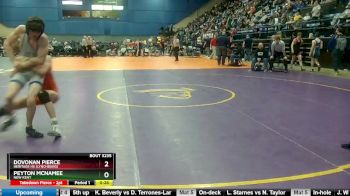 3 - 120 lbs Cons. Round 2 - Peyton McNamee, New Kent vs Dovonan Pierce, Heritage HS (Lynchburg)