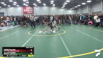 102 lbs Champ. Round 1 - Elliott Byers, River City Wrestling LLC vs James Killian, Great Neck Wrestling Club