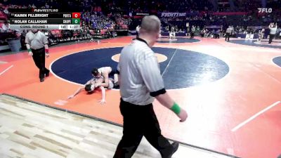 1A 113 lbs Cons. Round 1 - Kainin Fillbright, Petersburg (PORTA) vs Nolan Callahan, Chicago (C. Hope Academy)