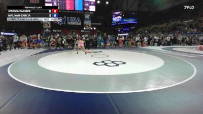 115 lbs Champ. Rd Of 64 - Jessica Farmer, CO vs Maliyah Garcia, ID