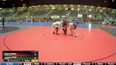 172 lbs Round 1 (4 Team) - Logan Lewis, Rainier vs Sean Forbes, La Pine