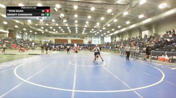 197 lbs Quarterfinal - Bennett Sonneborn, NYU vs Ryan Galka, Ithaca