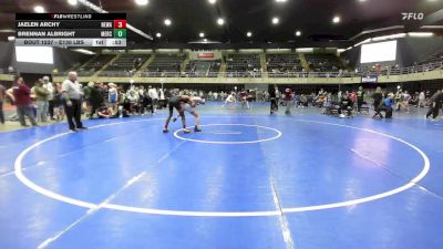 Quarterfinal - Jaelen Archy, Newark vs Brennan Albright, Merchantville