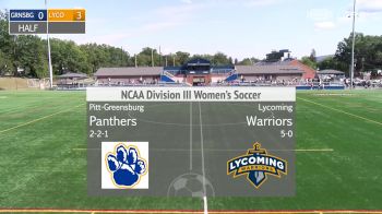Replay: Pittsburgh-Greensbur vs Lycoming | Sep 13 @ 1 PM