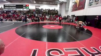157 lbs 3rd Place Match - Ryan Everhart, Cherokee Trail vs Noah Palomar, Pueblo County