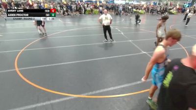 165 lbs Champ. Round 2 - Aiden Proctor, Unattached vs Avery Lane, Unattached