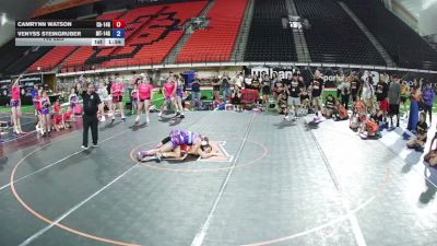 140 lbs Camrynn Watson, California 14U Girls vs Venyss Steingruber, Montana 14U Girls