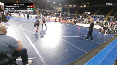 132 lbs Quarterfinal - Gavin Lane, Shawsheen vs Alex Javier, Somerset Berkley