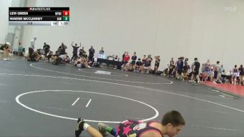 113 lbs Round 2 (6 Team) - Levi Green, West Forsyth Wrestling Club vs Hunter McCleskey, Ga Misfits