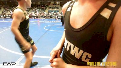 70 lbs Round Of 64 - Logan Forst, Predator Wrestling vs Bishop Tito, Tough N Technical Wrestling Club