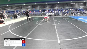 97 lbs 5th Place - Madison Nieuwenhuis, MI vs Jeulenea Khang, NC