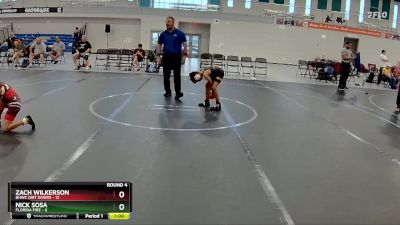 56 lbs Round 4 (6 Team) - Zach Wilkerson, BHWC Dirt Divers vs Nick Sosa, Florida Fire