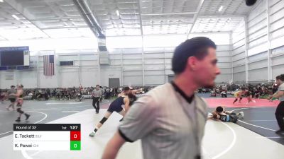 190 lbs Round Of 32 - Ezekiel Tackett, Silverback WC vs Kale Pawai, Ichiban WC