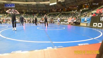 120 lbs Consi Of 8 #1 - Knox Kline, Cowboy Wrestling Club vs David Barabas, Tornado Wrestling