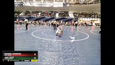 75 lbs Semifinal - Jake Faux, Tunkhannock vs Dominic Giannoni, Deep Roots