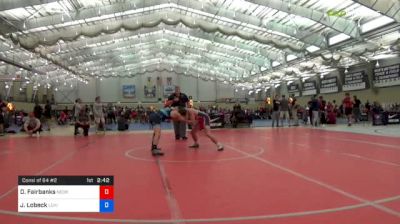 65 kg Consi Of 64 #2 - Drew Fairbanks, NEORTC vs Joe Lobeck, Lehigh Valley Wrestling Club