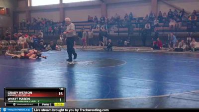 138 lbs Omar Bautista, Thunder Basin High School vs Adam Wylde, Bismarck Century