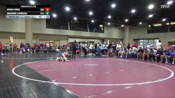 144 lbs Round 1 (6 Team) - Noah King, BHWC/Florida Supreme vs Braden Carroll, Vancleave Takedown Club