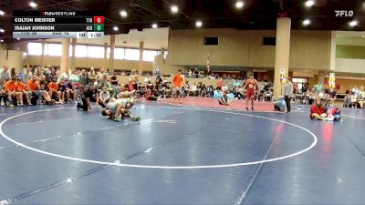 165 lbs 2nd Wrestleback (32 Team) - Isaiah Johnson, Alabama Elite Black vs Colton Meister, Team TN