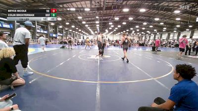 132 lbs Rr Rnd 3 - Jeremiah Bailey, The Shop 814 - HSB vs Tyler Swaney, Southern Roots - HSB