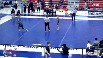 184 lbs Quarterfinal - Jordan Warren, Greensboro vs Khalil Mitchell, Averett