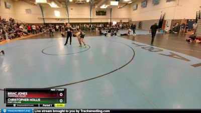 140-142 lbs Round 5 - Briac Jones, Thompson Valley vs Christopher Hollis, Fort Collins