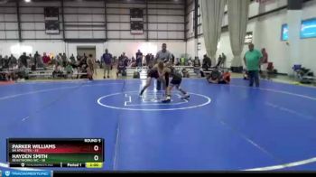95 lbs Round 5 (8 Team) - Hayden Smith, BEASTWORKS WC vs Parker Williams, 84 ATHLETES