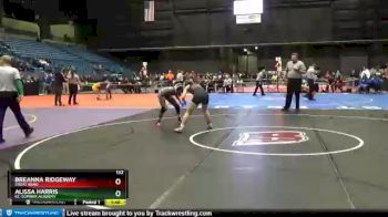 132 lbs Champ. Round 1 - Breanna Ridgeway, Great Bend vs Alissa Harris, KC-Sumner Academy