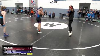 106 lbs Cons. Semi - Kyler Johnson, Chugach Eagles Wrestling Club vs Axel Mark, Dillingham Wolverine Wrestling Club