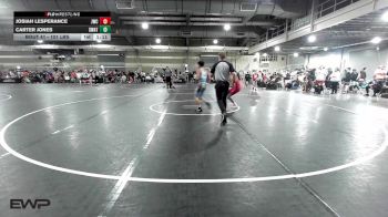 101 lbs Round Of 32 - Josiah Lesperance, Juggernaut Wrestling Club vs Carter Jones, SWAT