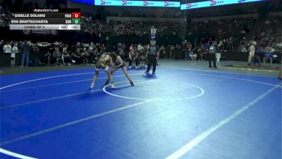 100 lbs Consi Of 4 - Giselle Solano, Franklin (Elk Grove) (SJ) vs Eva Bhattacharya, Saint Francis (CC)