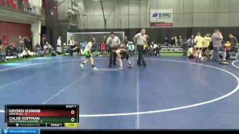 80 lbs Round 3 (6 Team) - Hayden Schwab, Iowa Black vs Caleb Hoffman, South Dakota Blizzard