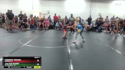 68 lbs Round 3 (6 Team) - Colton Barry, NY Hammers vs Connor Trickel, Rampage