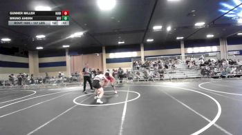 157 lbs Consi Of 64 #1 - Gunner Miller, Hurricane Tigers vs Bruno Ahern, Devils Gate WC