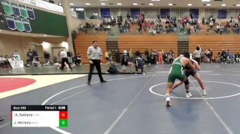 145 lbs Semifinal - Anthony Saldana, Vista Murrieta vs Josiah Moreira, Brea Olinda