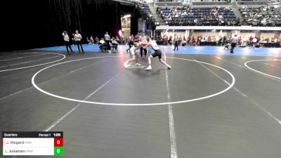 7th - 8th grade - 138 Quarters - Jaimon Mogard, Moen Wrestling Academy vs Landon Askelsen, Moen Wrestling Academy