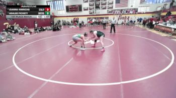 170 lbs 1st Place Match - Adalee Pickett, SMITHVILLE vs JoAnna Hinrichs, STALEY