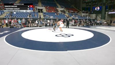 285 lbs Champ. Rd Of 64 - Ignacio Macias, Iowa vs Matthew Cooley, California