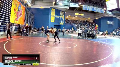 175 lbs Cons. Round 2 - Douglas Horton, Sussex Academy vs Dominic Blue, Union Pines