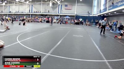 96 lbs Round 5 (6 Team) - Camdin Renfer, Mat Assassins Black vs Bodie Sanders, Full Circle