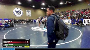 113 lbs Cons. Round 3 - Aiden Halo, Livingston vs Owens Dean, Lemoore