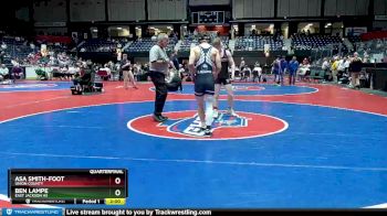 2A-150 lbs Quarterfinal - Asa Smith-Foot, Union County vs Ben Lampe, East Jackson HS