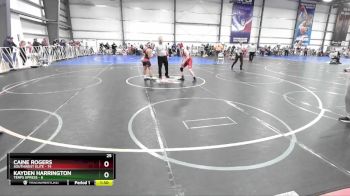 130 lbs Rd# 7- 10:45am Saturday Final Pool - Kayden Harrington, Terps XPress vs Caine Rogers, SouthWest Elite