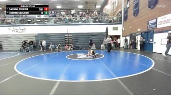 52 lbs Cons. Round 4 - Hunter Carlson, Shootbox Rigby vs Cannon Crisler, Treasure Valley Wrestling Club