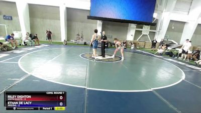 157 lbs Semis & 1st Wrestleback (8 Team) - Riley Dighton, South Dakota vs Ethan De Lacy, Arizona