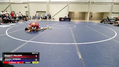 138 lbs 4th Wrestleback (16 Team) - Bradley Williams, Alabama vs Joshua Vasquez, Michigan