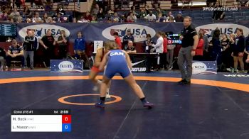 62 kg Consolation - Michaela Beck, New York Athletic Club vs Lauren Mason, Unattached
