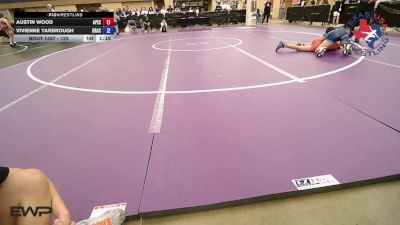 120 lbs Rr Rnd 4 - Austin Wood, Apex Grappling Academy vs Vivienne Yarbrough, Gracie Barra Westchase Wrestling Club