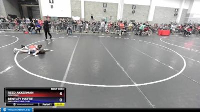 71 lbs Quarterfinal - Reed Akkerman, Wisconsin vs Bentley Mattie, SHED Wrestling Club