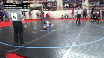 80_B lbs Round Of 16 - Bryce Stewart, Union vs Brendan Bernatowicz, Harborcreek